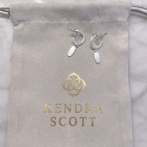 Silver Kendra Scott earrings